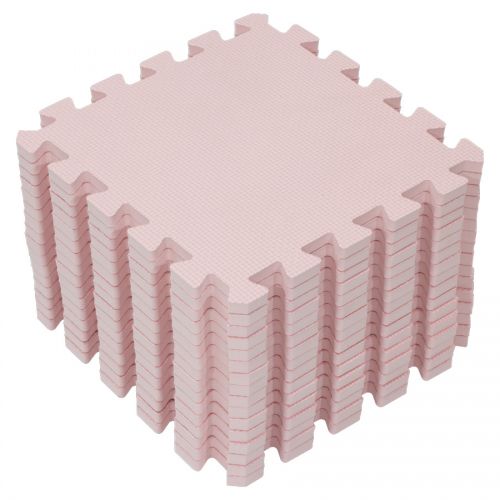Rialto Baby Hrací podložka puzzle Light Pink 120x120cm