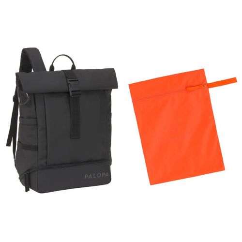 PALOPA Rolltop Backpack Yoska black