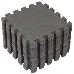 Rialto Baby Hrací podložka puzzle Cool Gray 120x120 cm