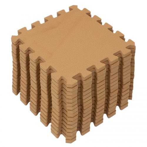 Rialto Baby Hrací podložka puzzle Brown 120x120cm