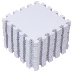 Rialto Baby Hrací podložka puzzle Silver 120x120cm