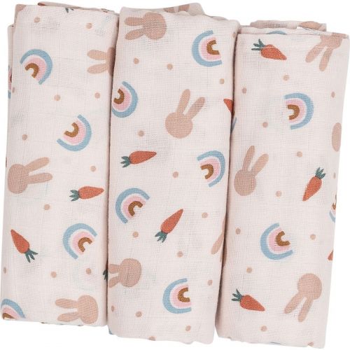 FREEON Bubaba Látkové pleny 3 ks Carrots and Rainbow