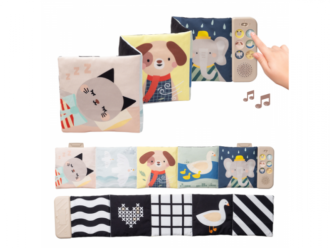 Taf Toys Knížka pro nejmenší se zvuky