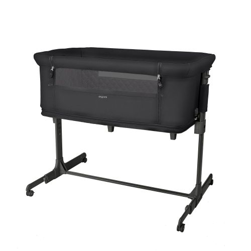 Espiro Cloud Přístavná postýlka a ohrádka v jednom Black Shadow