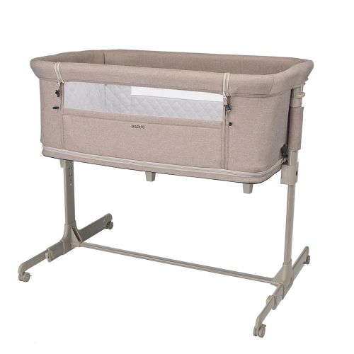 Espiro Cloud Přístavná postýlka a ohrádka v jednom Beige Dune