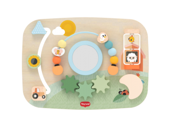 Tiny Love Pult s aktivitami dřevěný Farmers Funday