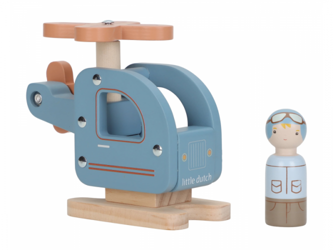 Helikoptéra dřevěná