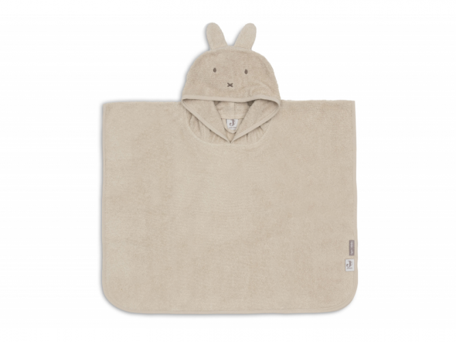 Jollein Osuška pončo Miffy Warm Sand