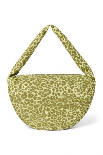 Studio Noos Cotton Cross Body Bag Kabelka Green Leopard