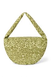 Studio Noos Cotton Cross Body Bag Kabelka Green Leopard