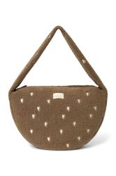 Studio Noos Teddy Cross Body Bag Kabelka Brown Hearts