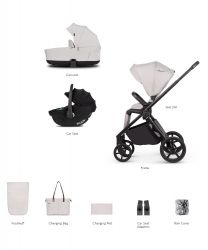 Kočárek Venicci Claro 2 Vanilla + autosedačka Venicci Tiago
