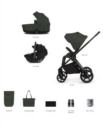 Kočárek Venicci Claro 2 Forest + autosedačka Venicci Tiago