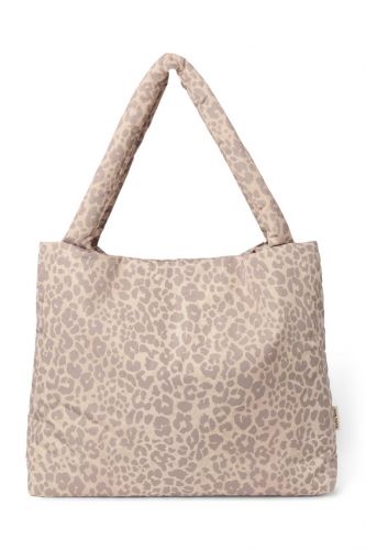 Studio Noos Puffy Mom Bag Cream Leopard