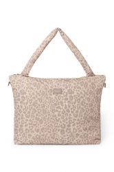 Studio Noos Puffy Diaper Bag Přebalovací taška Cream Leopard