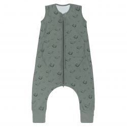 Fillikid Dětský overal na spaní whale green vel. 92
