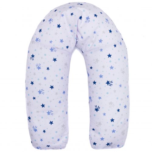 Fillikid Kojící polštář stars white/blue 190 cm