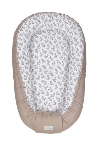 NANNA Hnízdečko Leaves Dark Beige