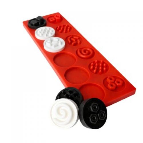 MOMS CARE Senzorické puzzle XL kontrastní kolečka