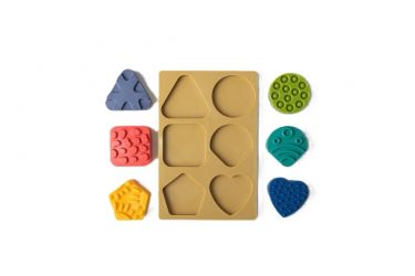 MOMS CARE Senzorické puzzle tvary