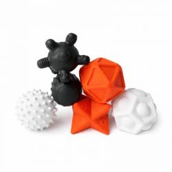 MOMS CARE Senzorické míčky White & Black 6 ks