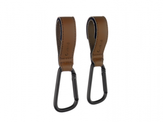 Úchyty na kočárek 2 ks Brown