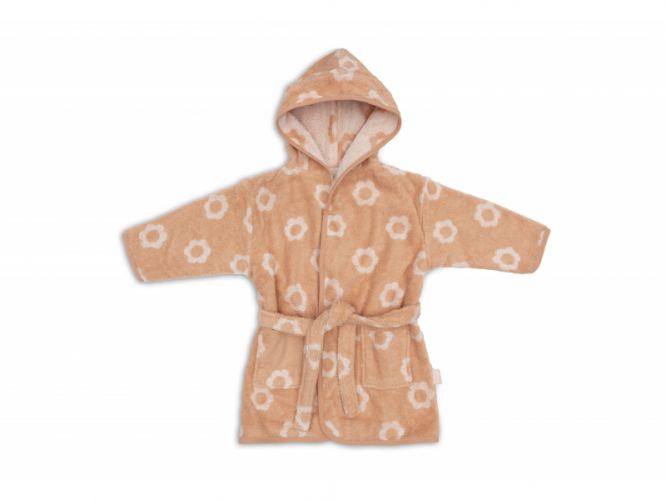 Jollein Župan froté 1-2 roky Jacquard Flower