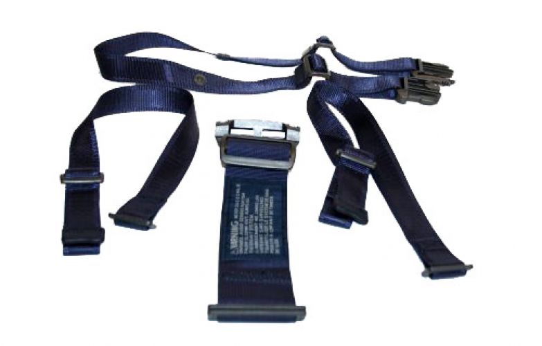 Pásy na sportovní sedačku Inglesina Barva: Modrá