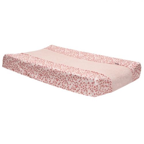 Bebe-Jou Froté návlek na malou podložku Bébé-Jou Leopard pink, 72x44cm