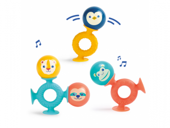 Chrastítka s přísavkou Smac Pop