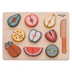 FREEON Free2Play Dřevěný set Krájej ovoce!