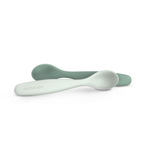 SUAVINEX | Lžičky WONDERLAND NEW 2 ks - ZELENÉ