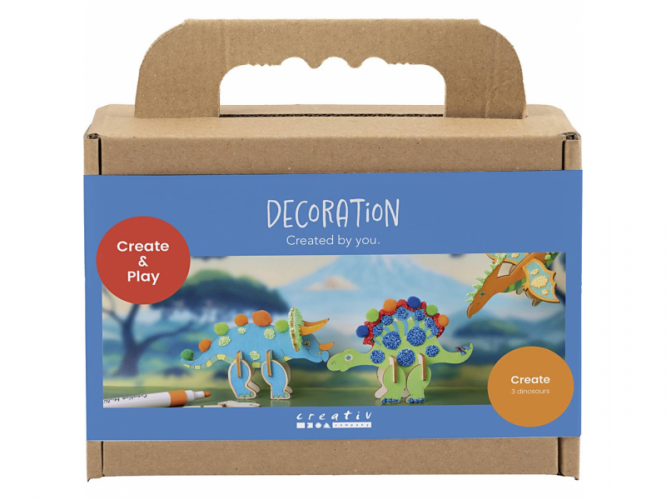 Kreativní sada Dinosauři dřevění