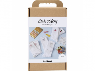 Creativ Company Kreativní sada Vyšívání ponožek