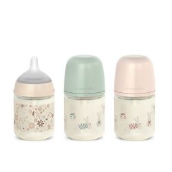 SUAVINEX | Láhev sklo WONDERLAND NEW 120 ml fyziologická SX PRO +0 SF