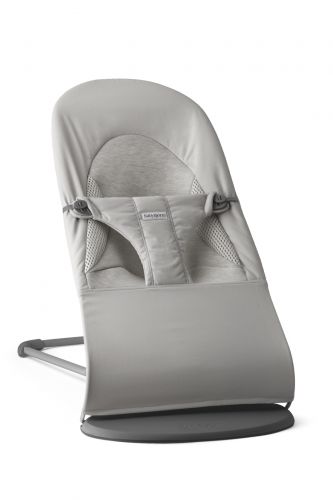 BabyBjörn Lehátko Balance SOFT Tri-Fabric Woven/Jersey Light Gray