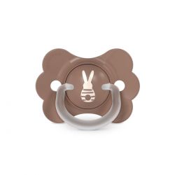 Suavinex Dudlík SX PRO fyziologický BUTTERFLY WONDERLAND NEW  6/18m hnědý králík