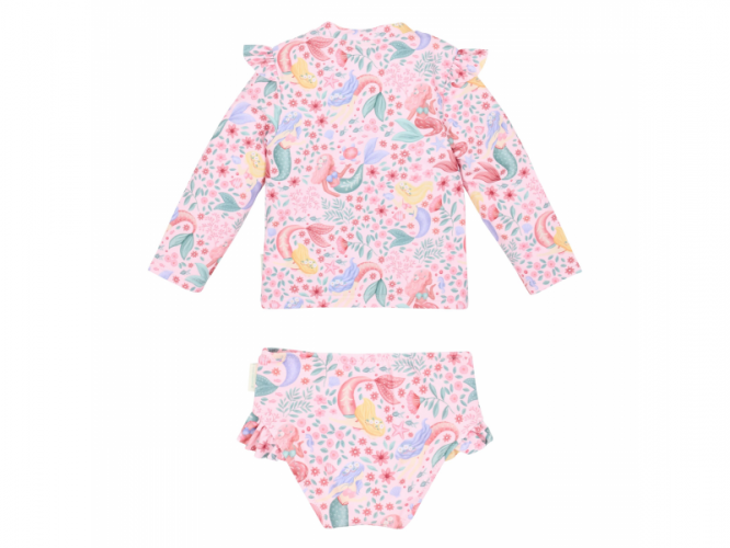 Plavky dlouhý rukáv 2-dílné Dreamy Mermaid vel. 62/68