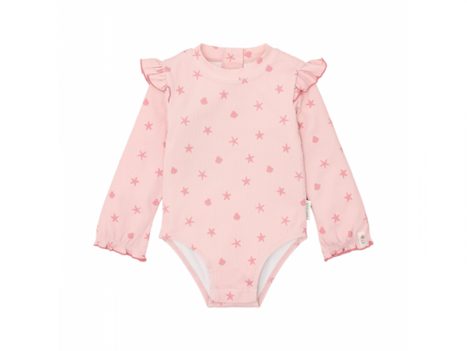 Plavky dlouhý rukáv Dreamy Seashells vel. 98/104