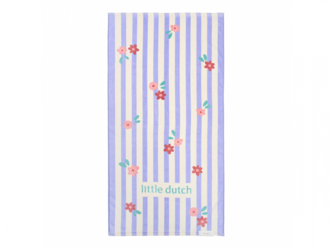 Plážová osuška  120x60 cm  Dreamy Purple Stripe