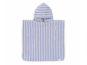 Plážové pončo Dreamy Purple Stripe