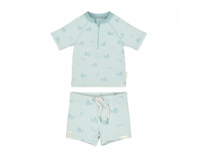 Plavky krátký rukáv 2-dílné Ocean Adventure vel. 98/104