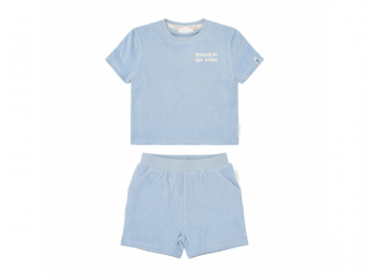 Little Dutch Tričko a kraťasy Ocean World Blue vel. 98/104