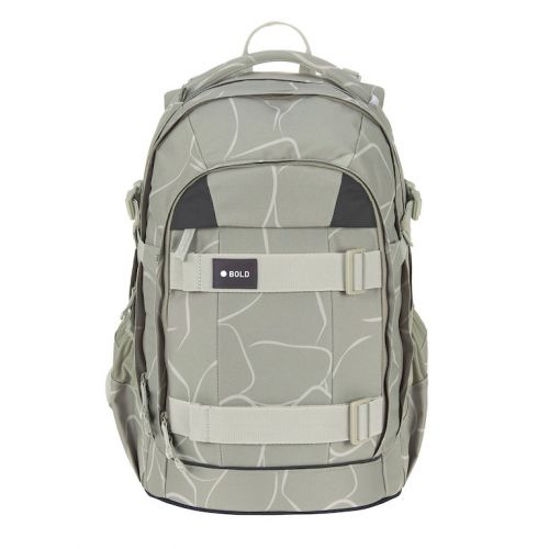 Lässig School Backpack Origin Bold curve sage