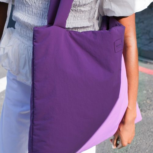 Studio Noos Puffy Mom Bag Textured Purple