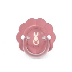 SUAVINEX | Dudlík SX PRO fyziologický WONDERLAND NEW 6/18m - tmavě růžový králík