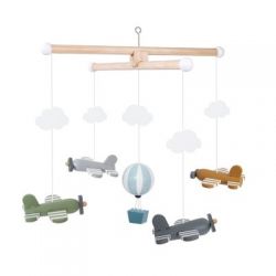 JABADABADO Dřevěný kolotoč letadlo