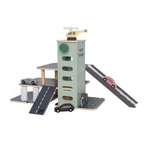 JABADABADO Parkovací garáž s vrtulníkem