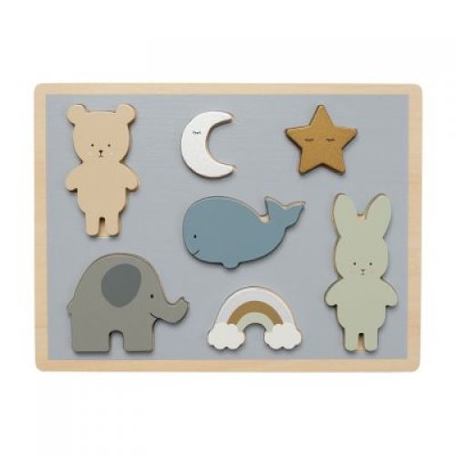 JABADABADO Puzzle vkládačka Medvídek