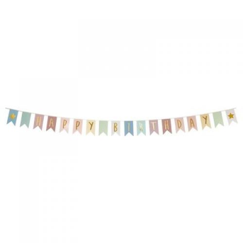 JABADABADO Banner Happy Birthday Multi